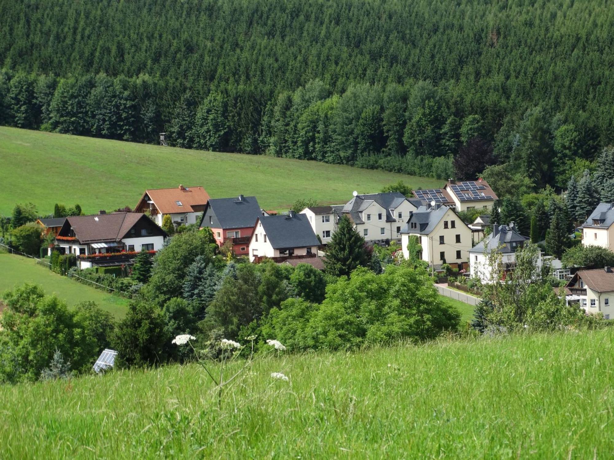 Ferienwohnung "Am Vaterlandsgrubenweg" Oelsnitz  Εξωτερικό φωτογραφία